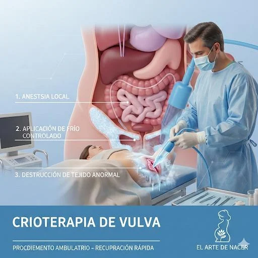 Crioterapia de vulva