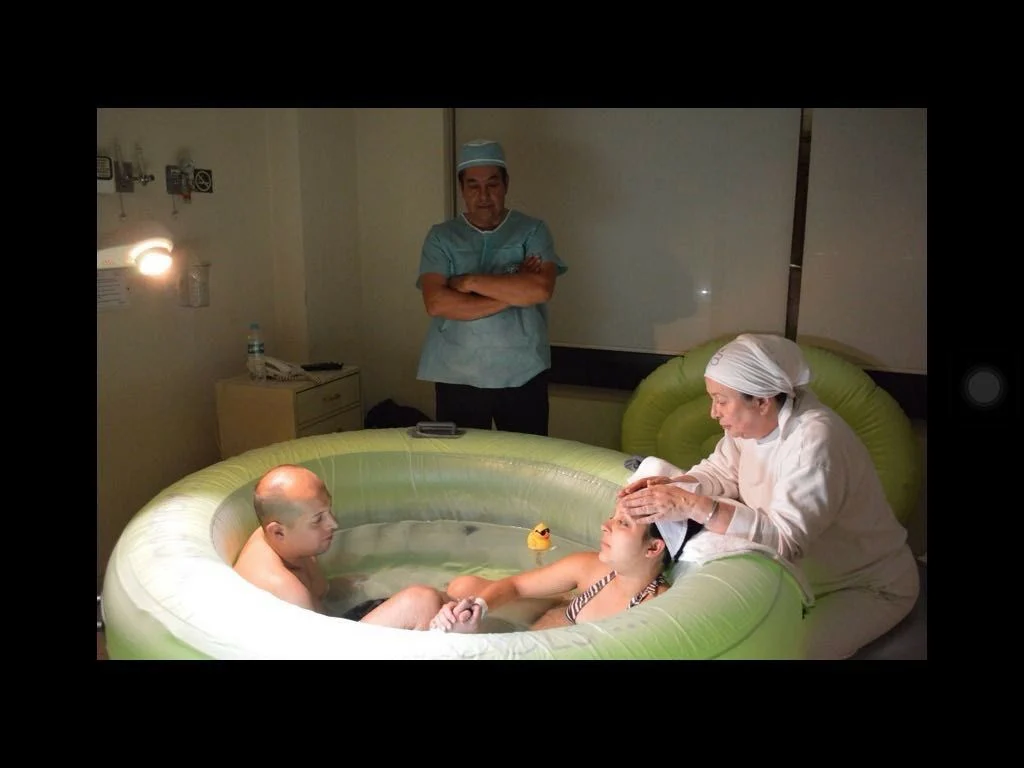 Pareja durante el embarazo