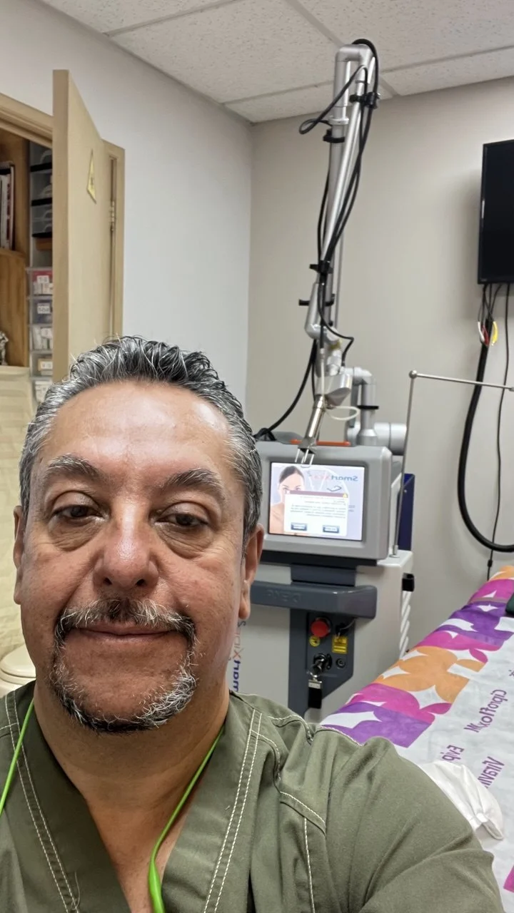 Aplicación de láser vaginal